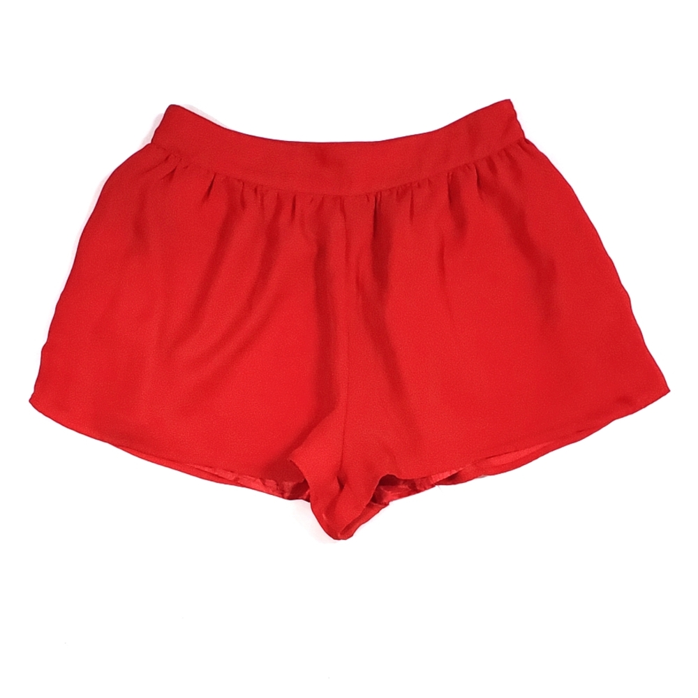 Forever 21 Flowy Red Shorts